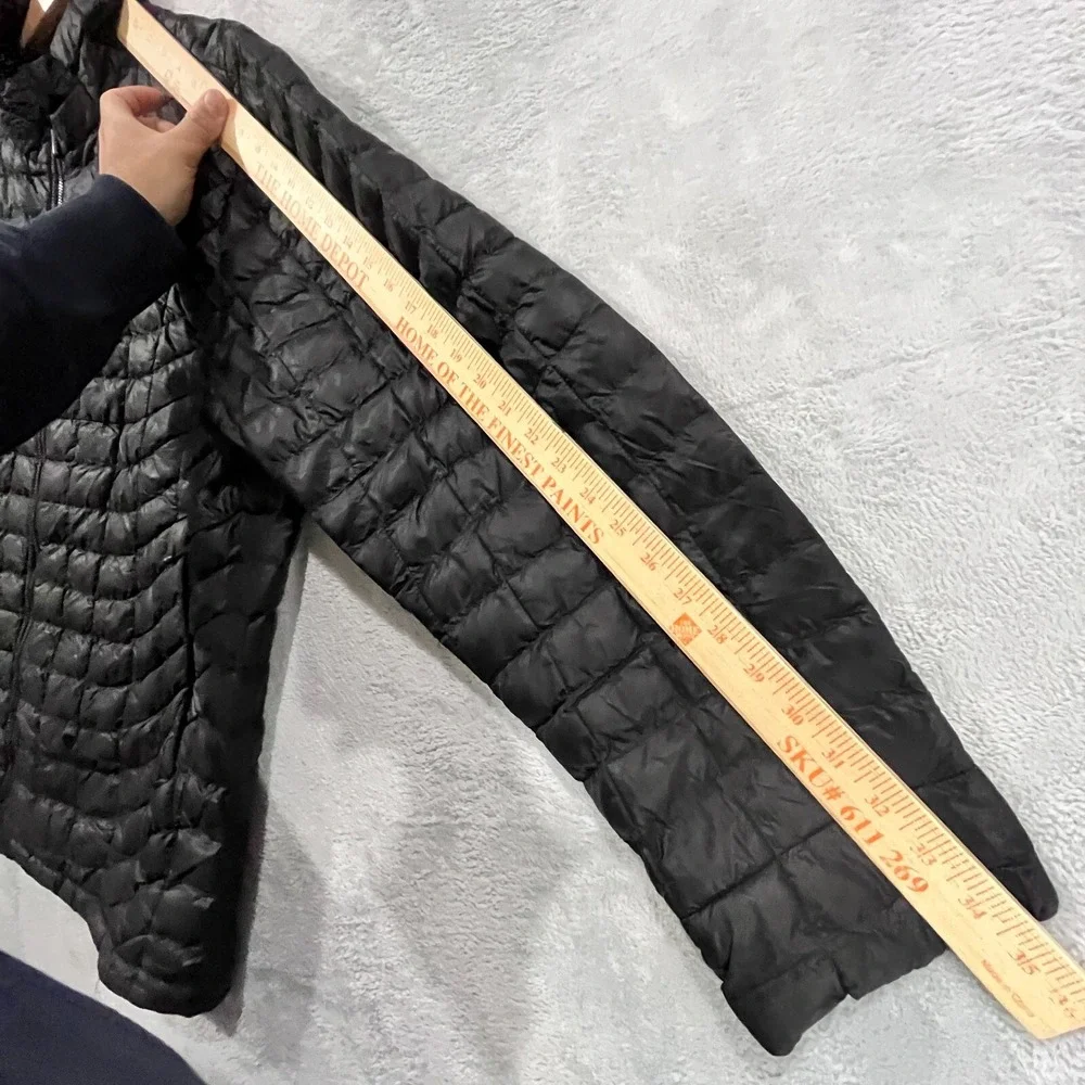 The North Face‎ ThermoBall Puffer Jacket Mens XXL Black Lightweight Quilted